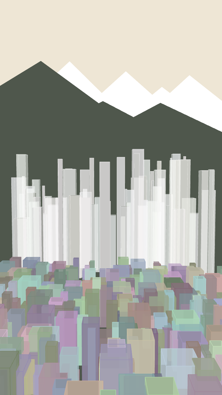 Los Angeles Winter Skyline #9 static token preview