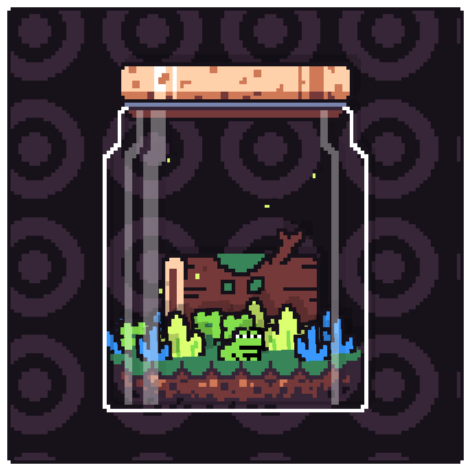 Toad Terrarium #12 static token preview