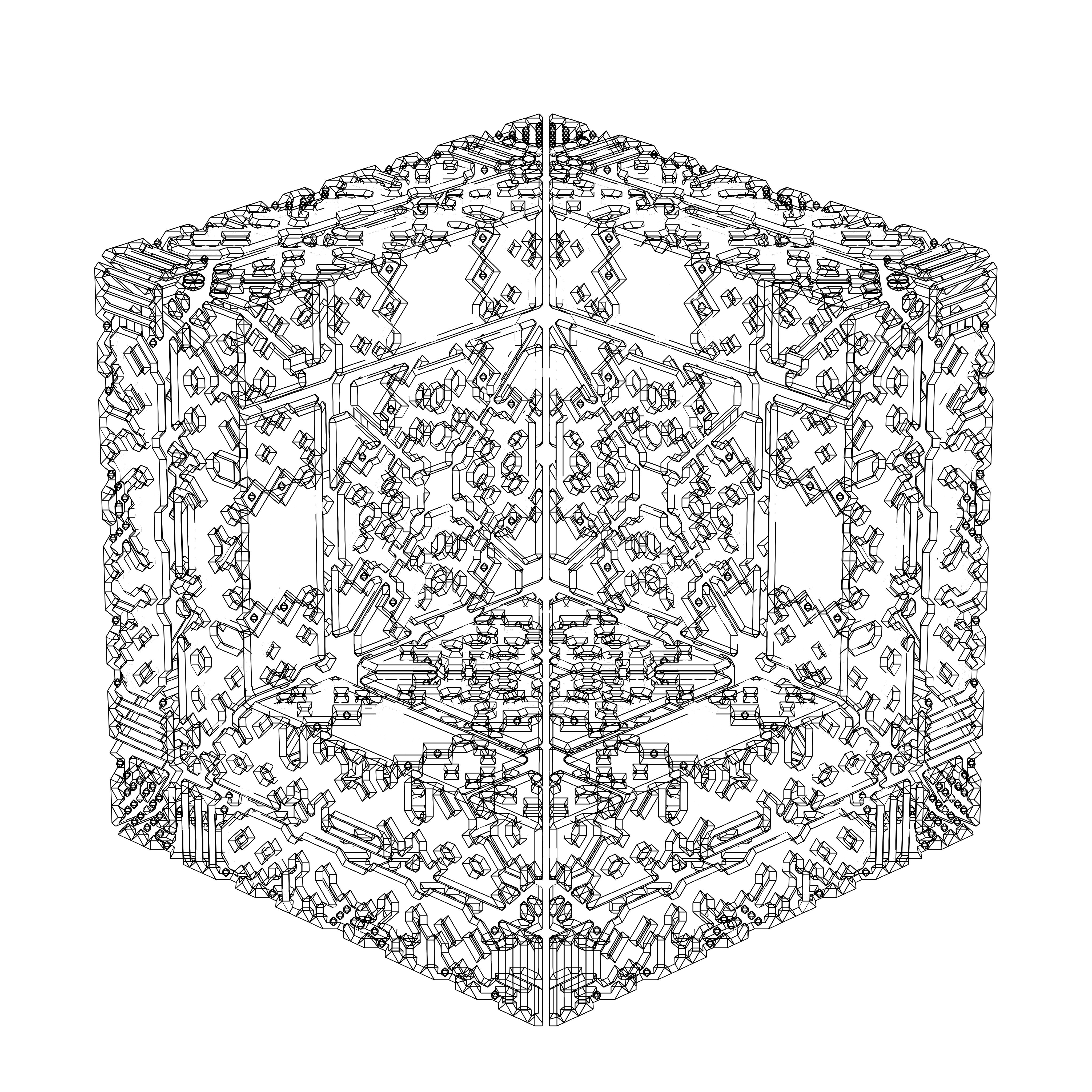 LL21 Alien Art Cube #18 static token preview