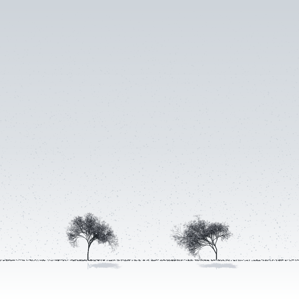 Sakuras in the snow #2 static token preview
