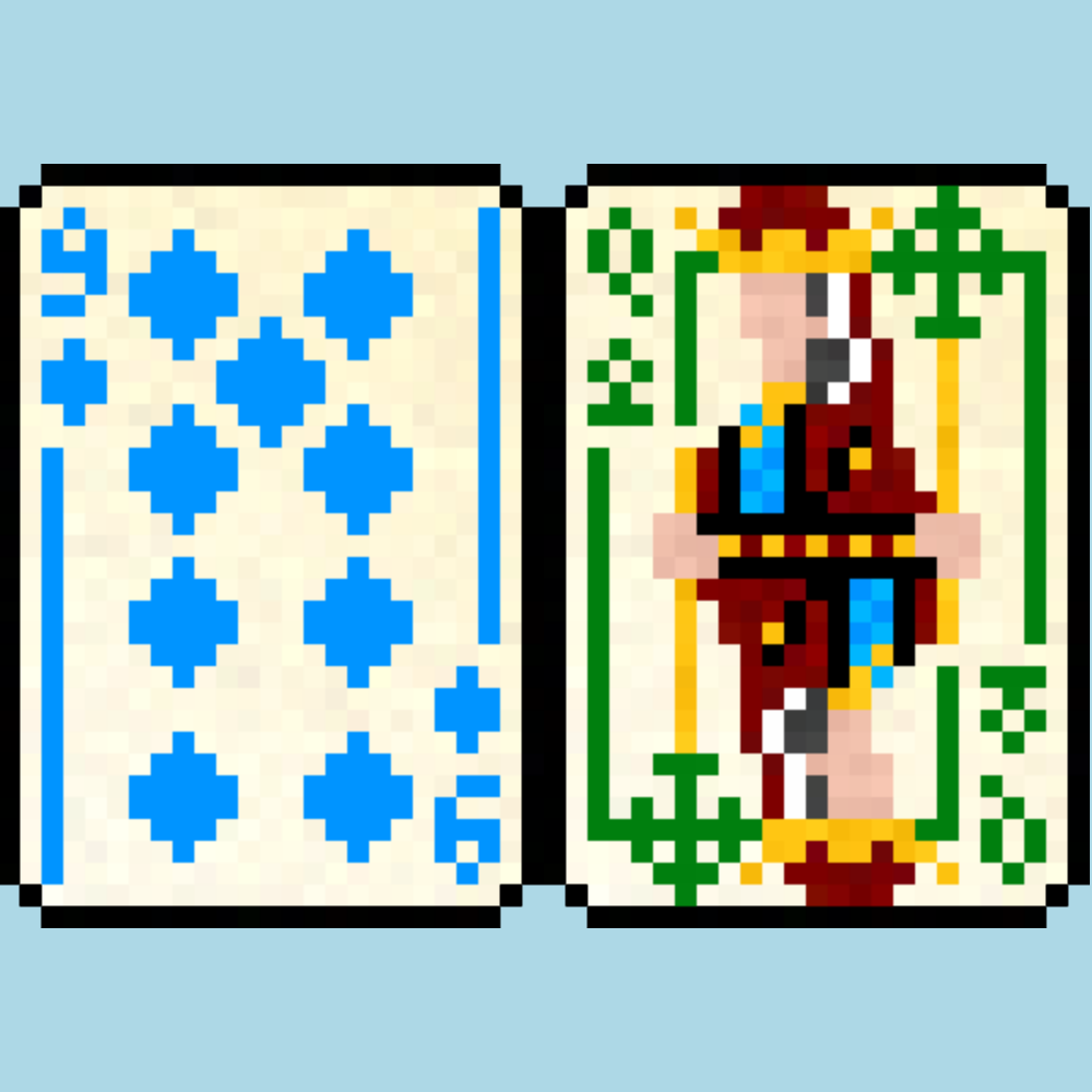 Pixel Poker #12 static token preview