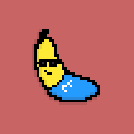 Pixel Bananas #12 static token preview