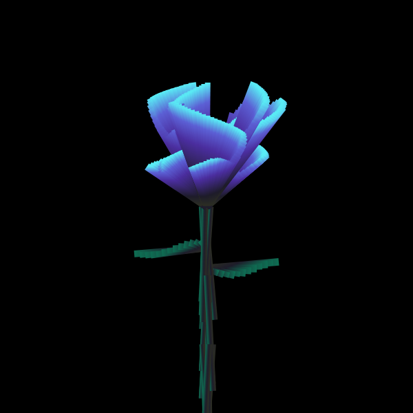 Digital Flower #12 static token preview