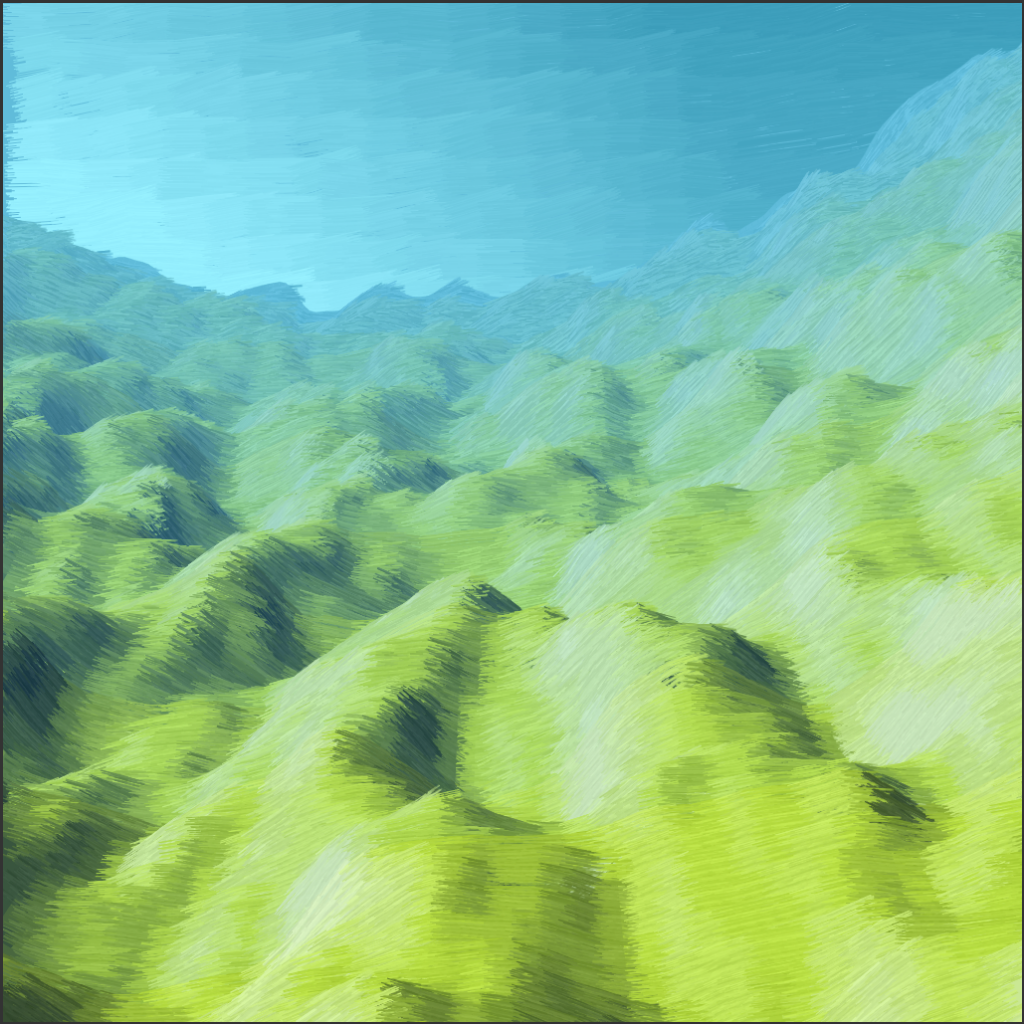 Lush Fields #4 static token preview