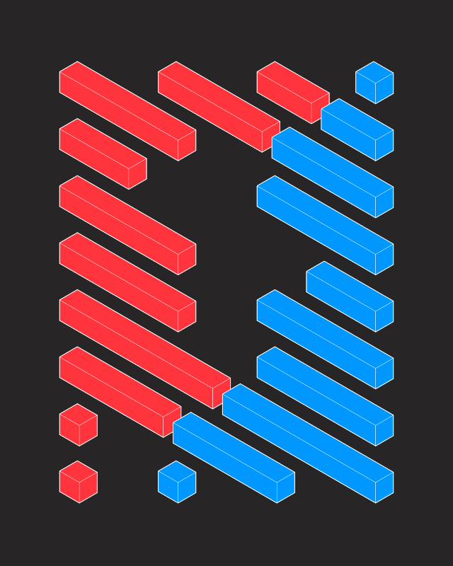 Blocky-Neon #15 static token preview