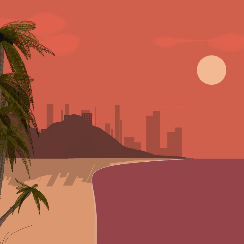 Beachscape #12 static token preview
