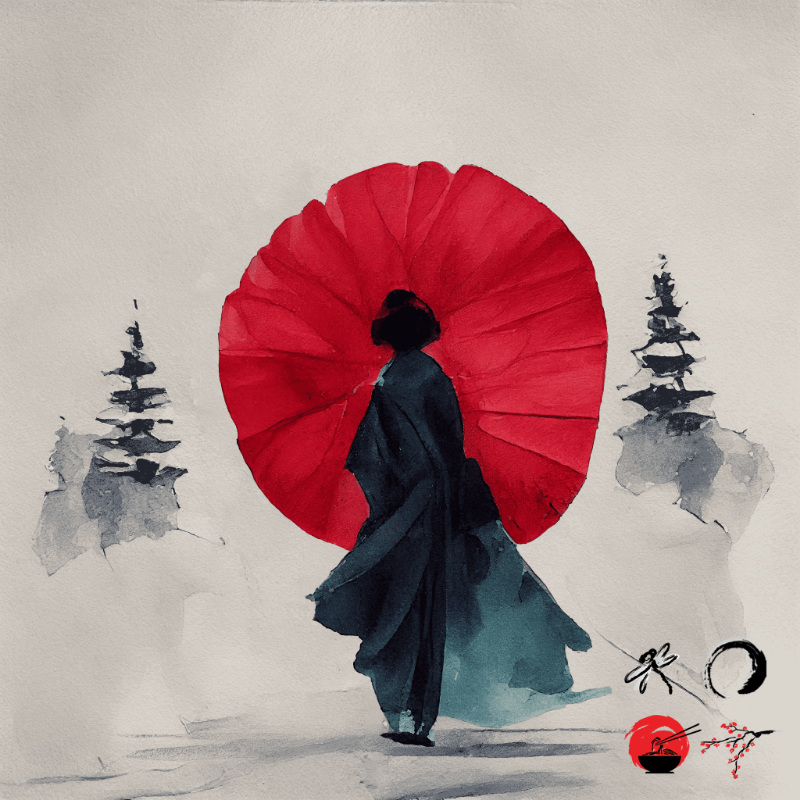 A walking geisha #4 static token preview
