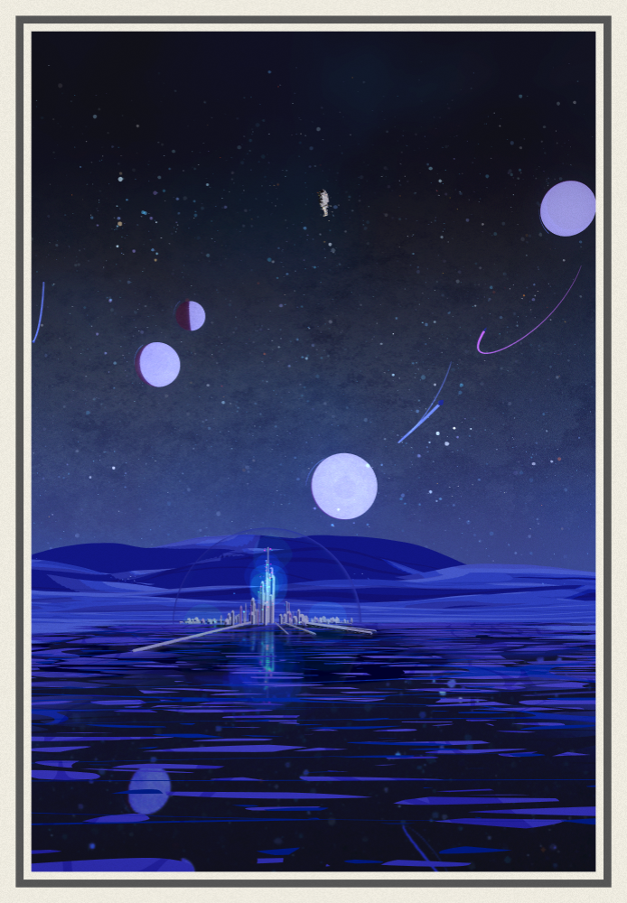Visa to the stars #22 static token preview