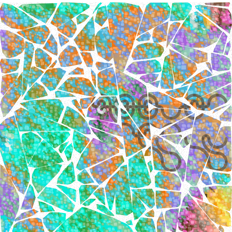 Tessellis - Gaudi style generative mosaic #5 static token preview