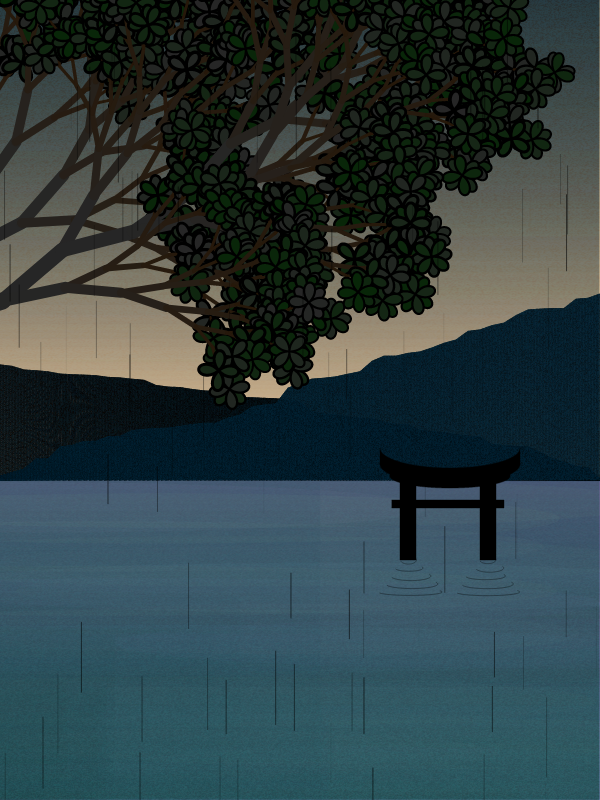 Foggy morning in a village near Tokyo #16 static token preview