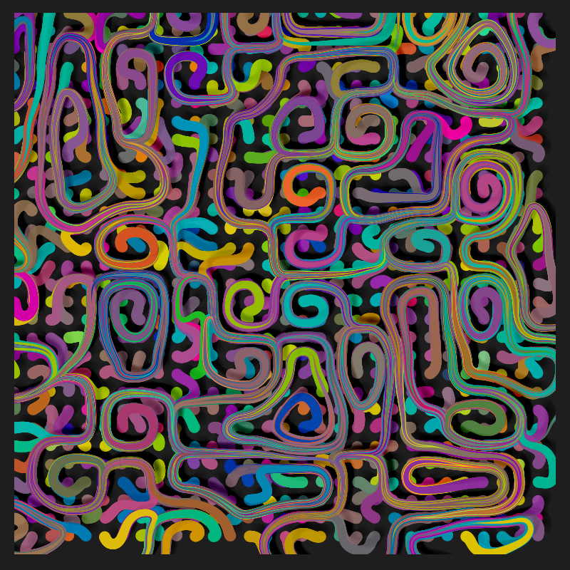 Mayan Strokes #5 static token preview