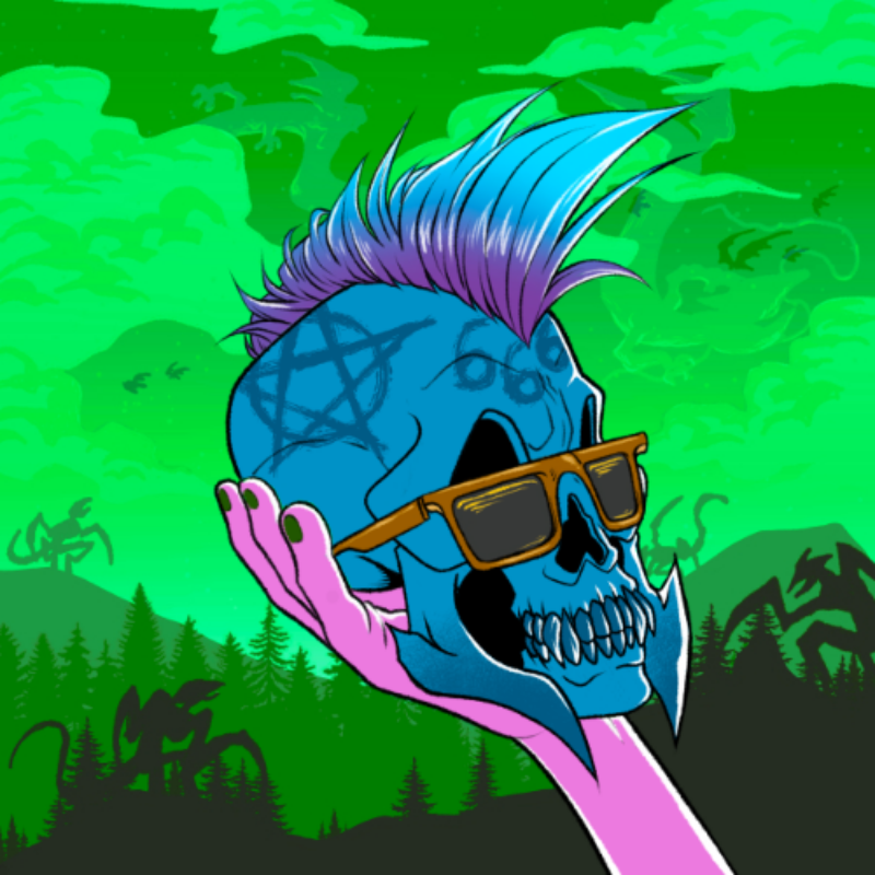 TezSkulliez #8 static token preview