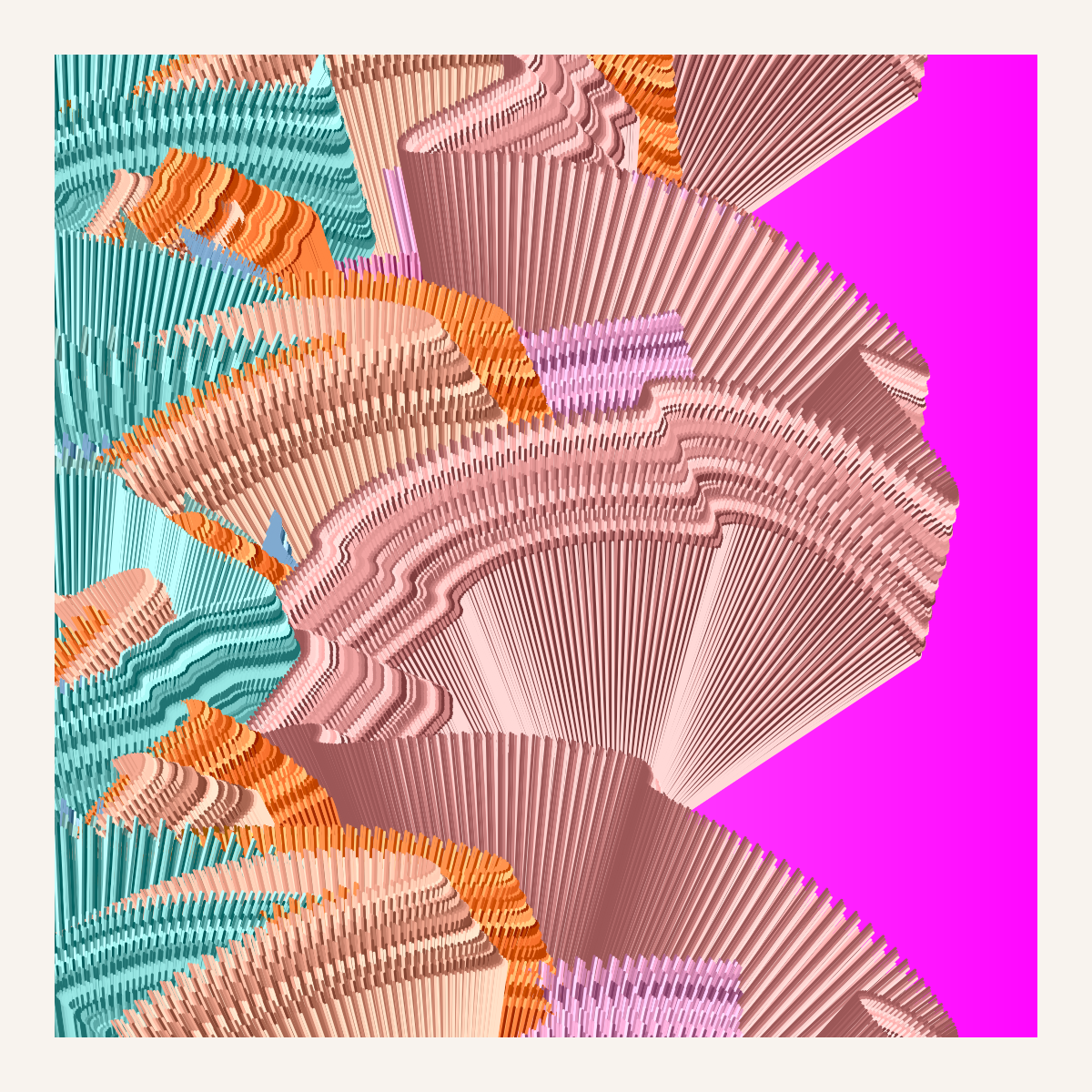 Colorama: Algorithmic Study #7 static token preview