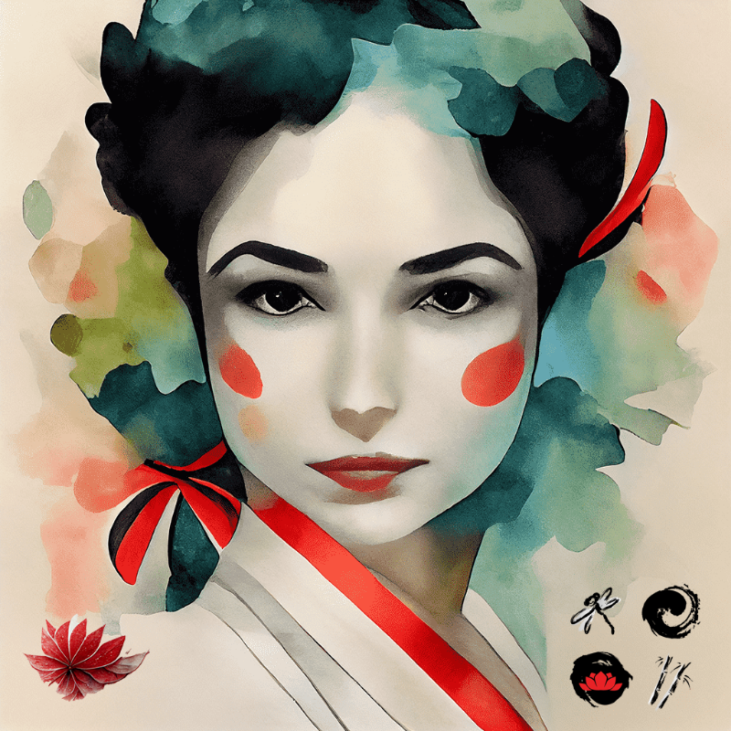 Ocean Geisha #14 static token preview