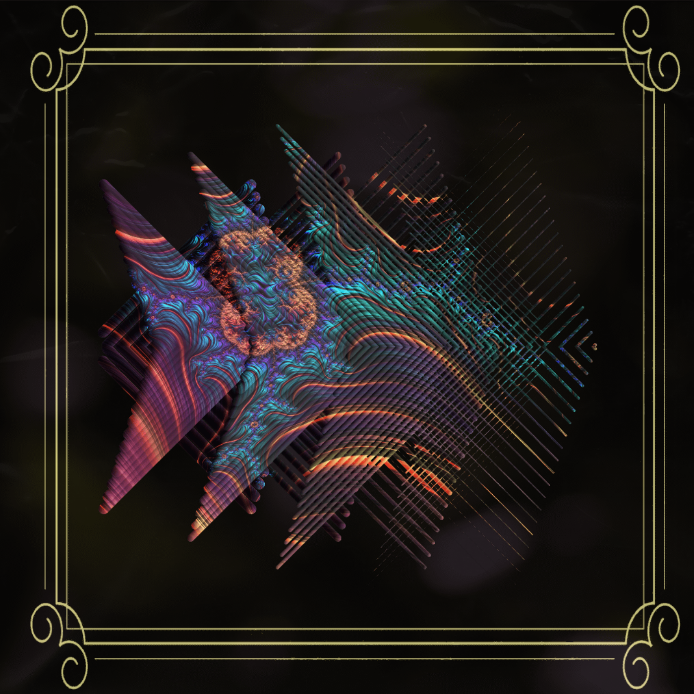 Frame Fractal #8 static token preview