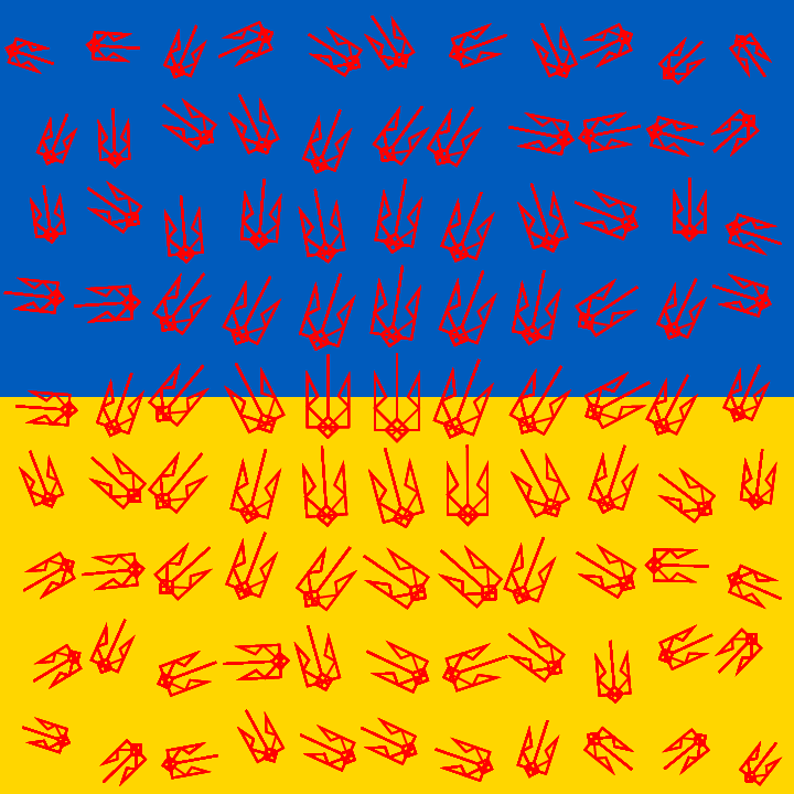 Slava Ukraini #27 static token preview