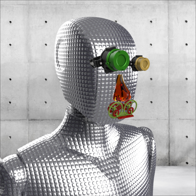 FXHASH ROBO AVATAR collection 1st sale #9 static token preview