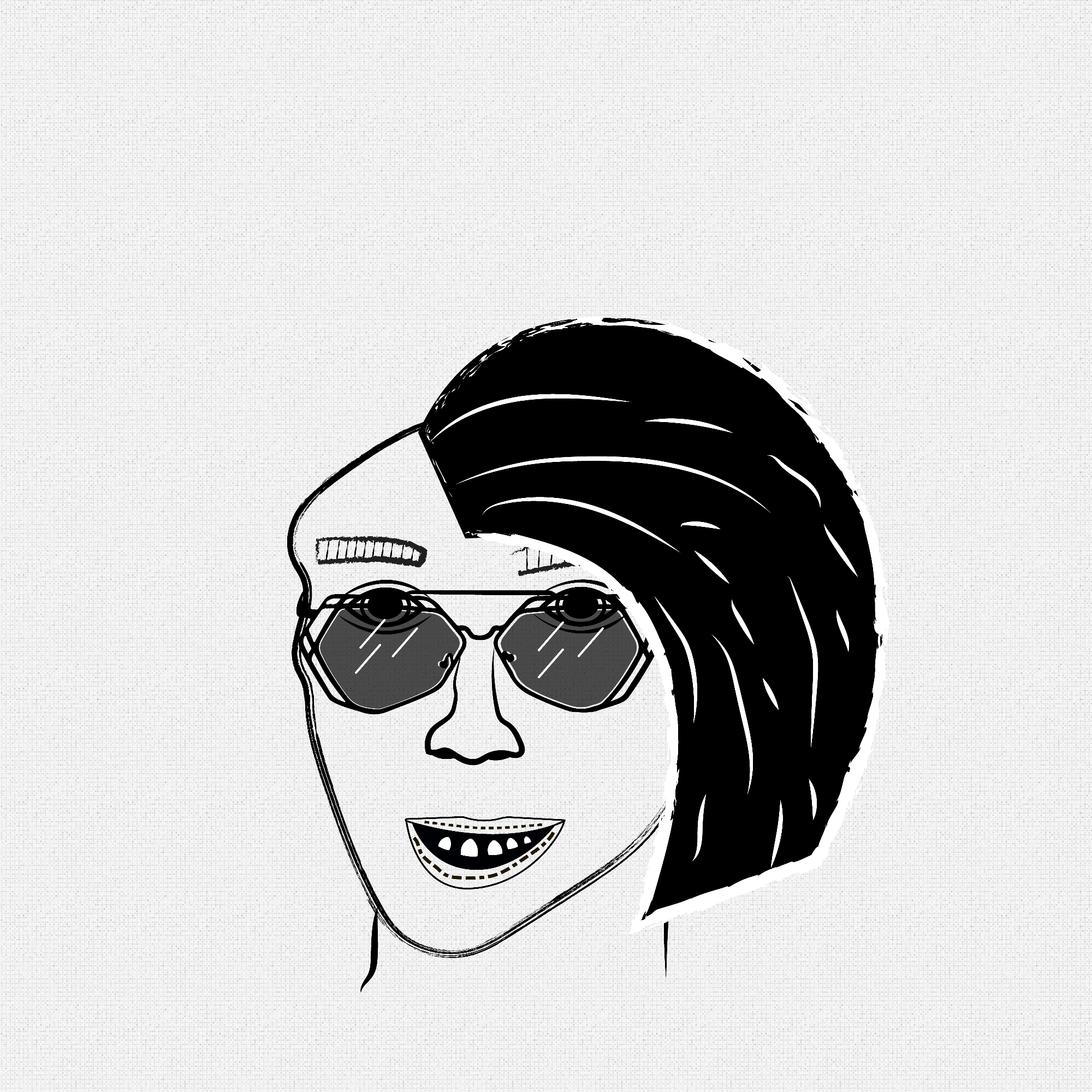 Woman Face #19 static token preview