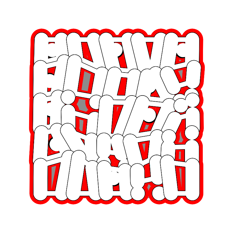 "Alphabetic signs" -WHITE TEST- (Preview) #15 static token preview
