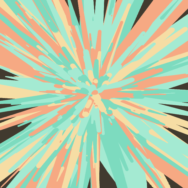 drip flower painting #9 static token preview