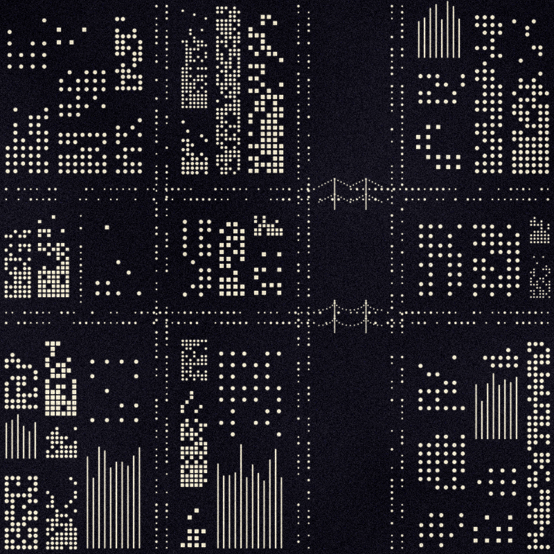 abstract city #1 static token preview