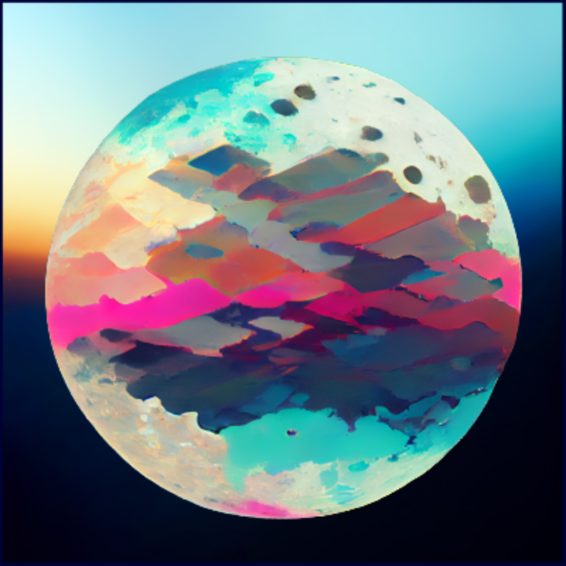 Moon Study #1 static token preview