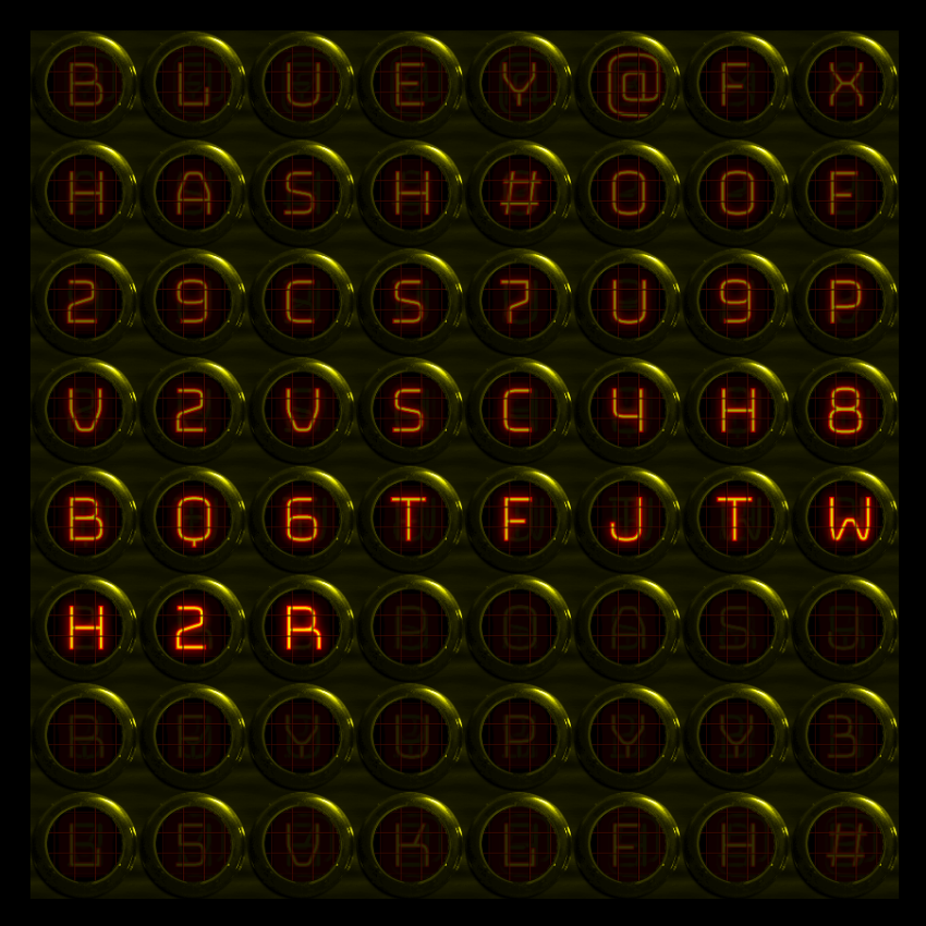 Nixie Tubes #13 static token preview
