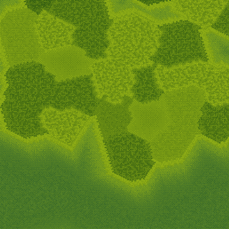 Littlecube Maps: Green Dithering #21 static token preview