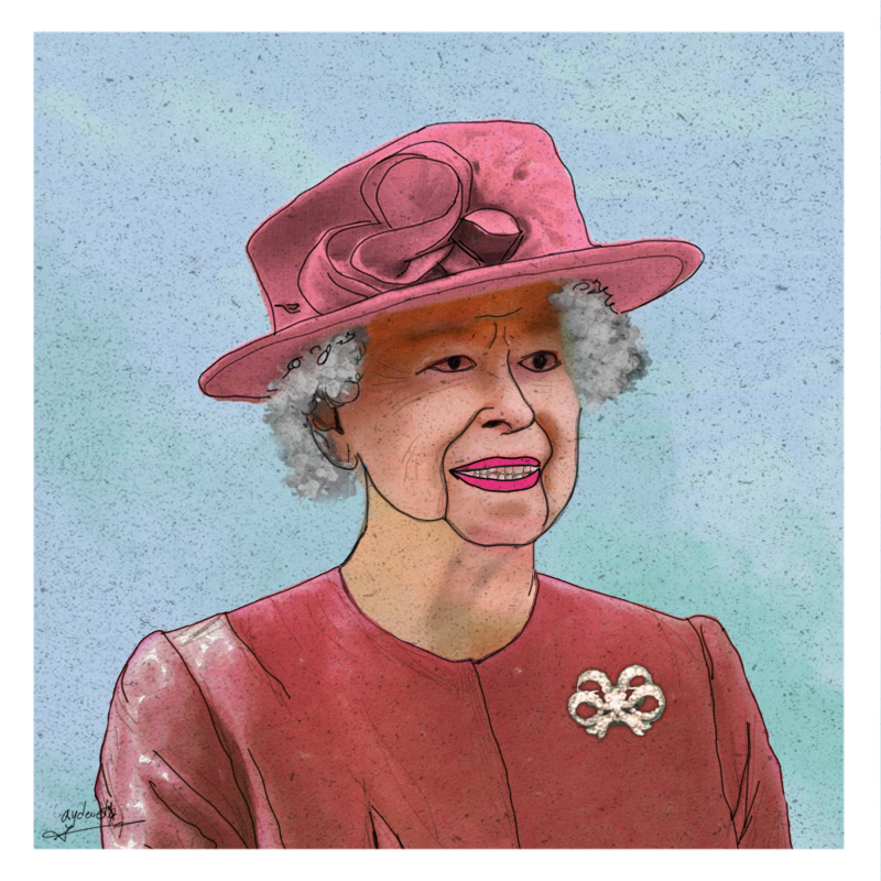 pfp of the queen #9 static token preview