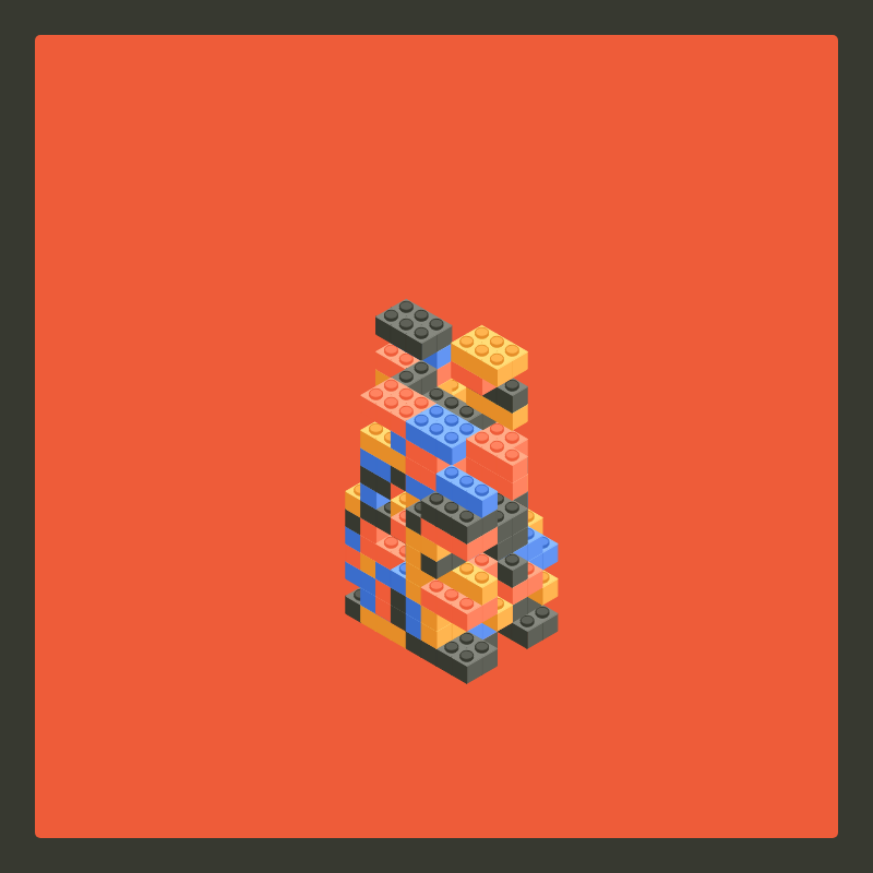 Lego Tower #19 static token preview