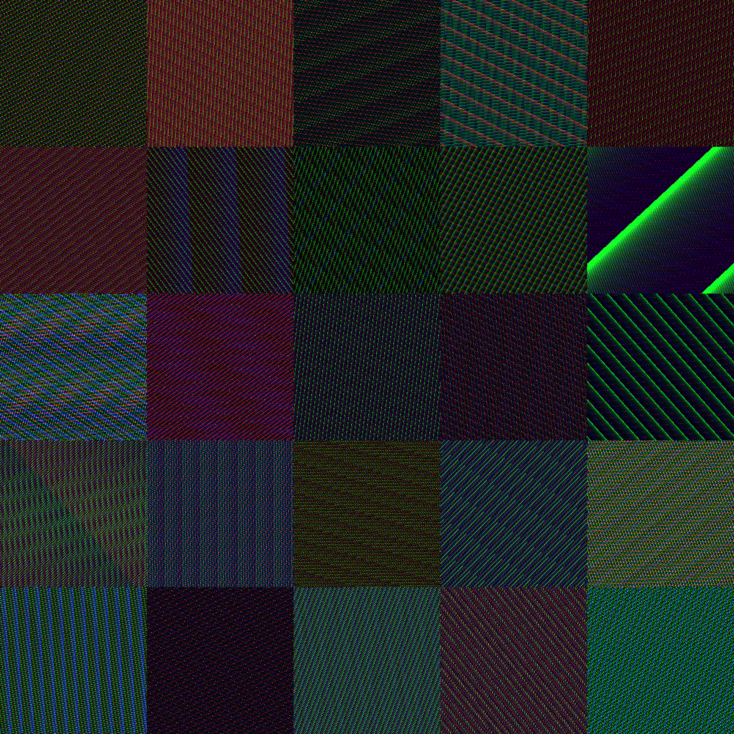 Parametric quilt #9 static token preview