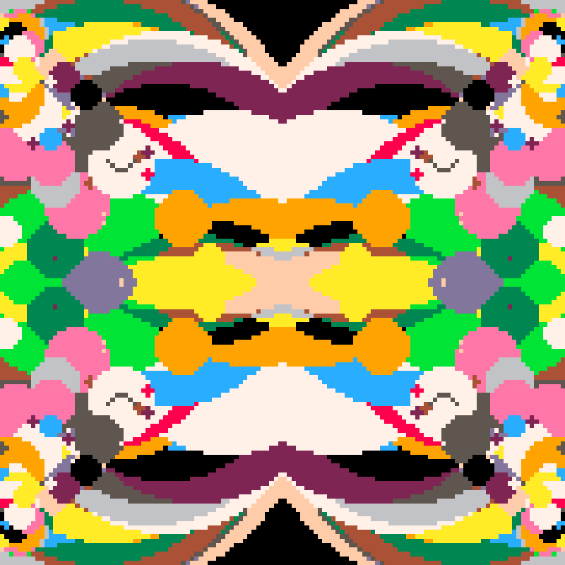 Rapid Psychedelic Inkblot Test Generator #10 static token preview