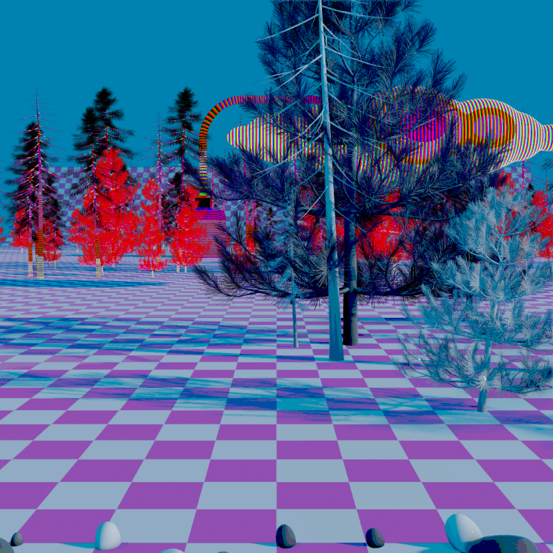 CRT Landscapes #21 static token preview