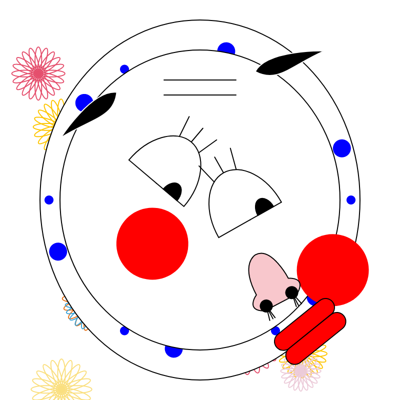 Fukuwarai (福笑い) #20 static token preview