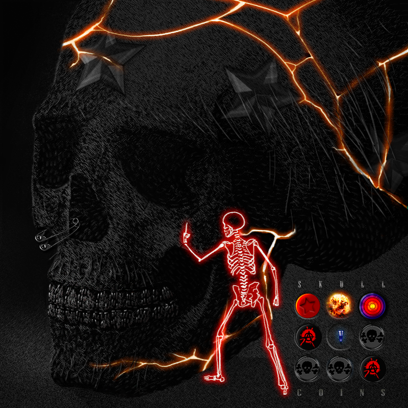 Scratch Skulls #5 static token preview