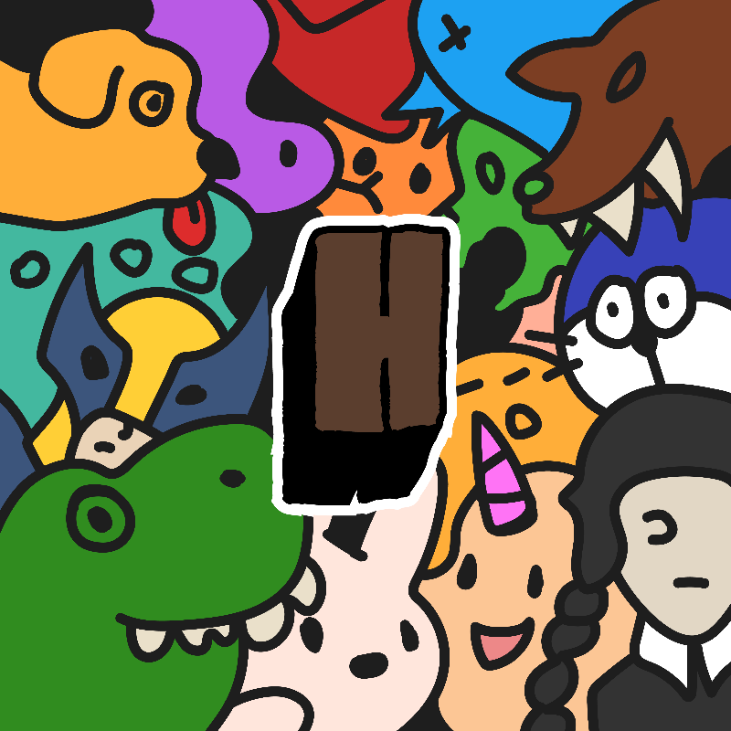 Doodle Letters #9 static token preview