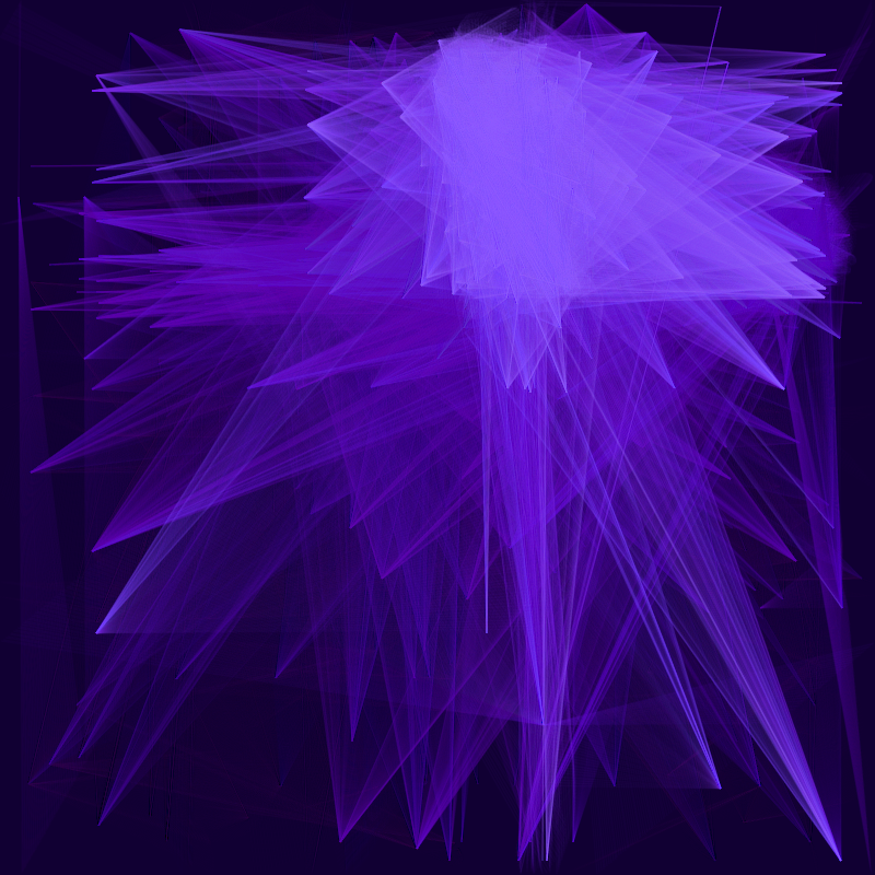 Etched Murmurations #9 static token preview