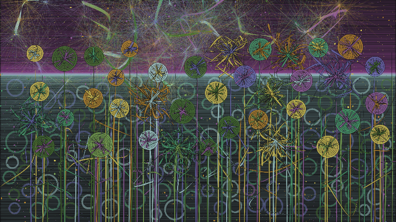 Techno Garden #72 static token preview