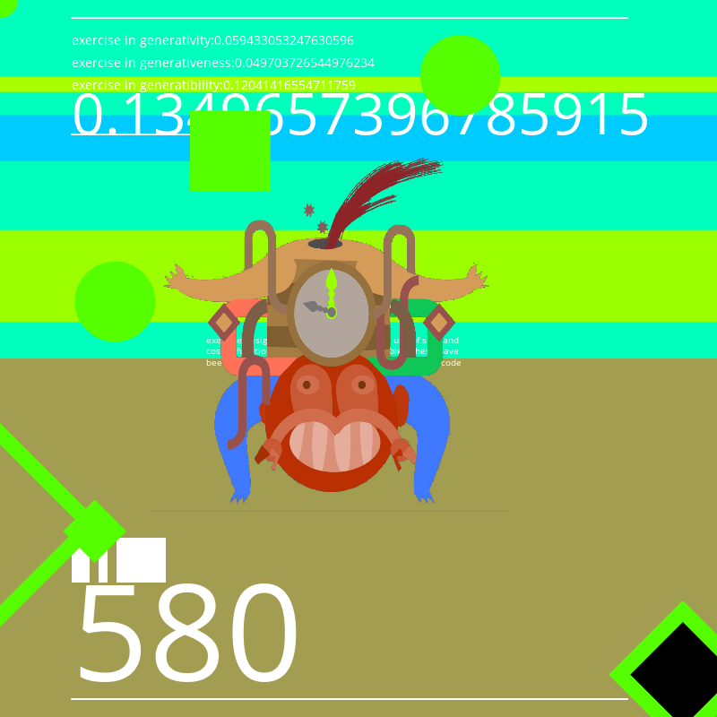 Generator 0001_exploration_zoomorphic #3 static token preview