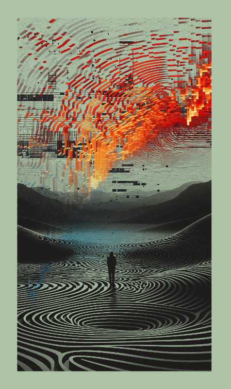 human in search of himself #8 static token preview