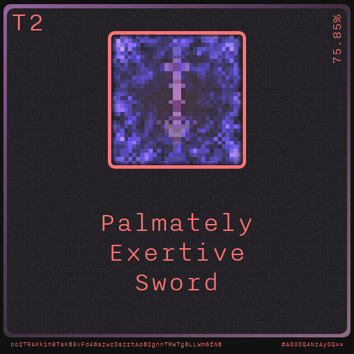 Gear for your quests - Sword #4 static token preview