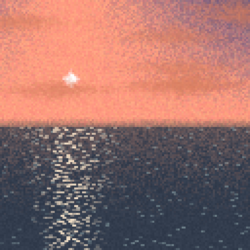 Pixel Ocean #1 static token preview