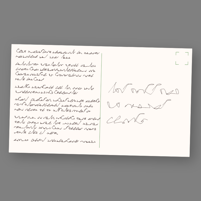 Unmailed Postcards #8 static token preview