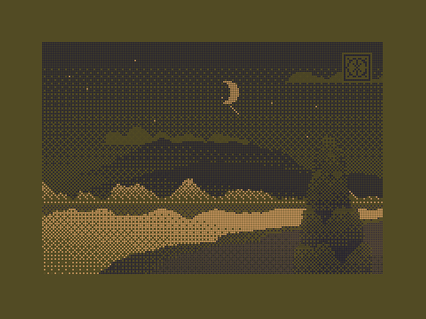 Dithered Nostalgia #24 static token preview