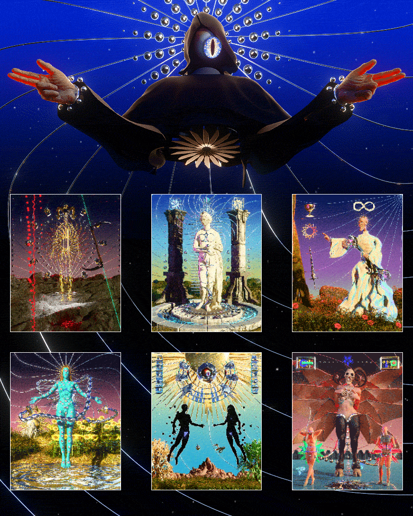 psychotarot generative divination #22 static token preview