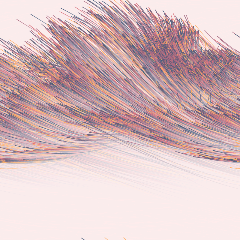 Strange Attractor Swarm #9 static token preview