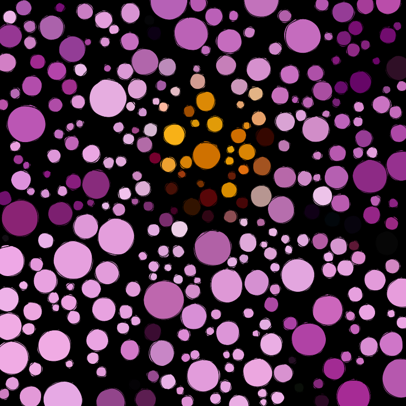 roughly packed flowers #3 static token preview