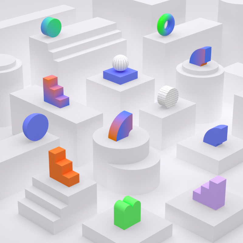 GEOMETRY GUBAHAN #44 static token preview