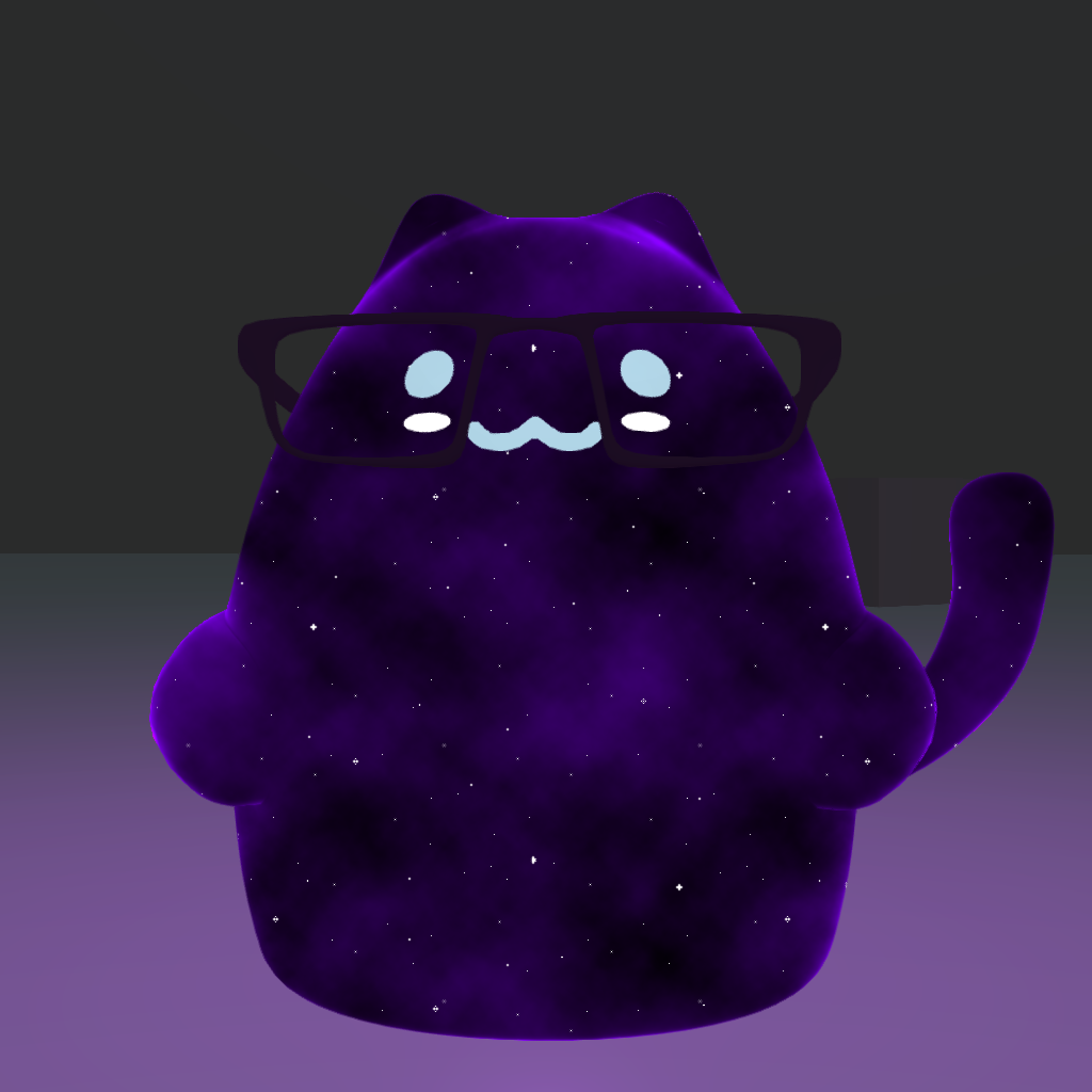 Glow Kitties #10 static token preview