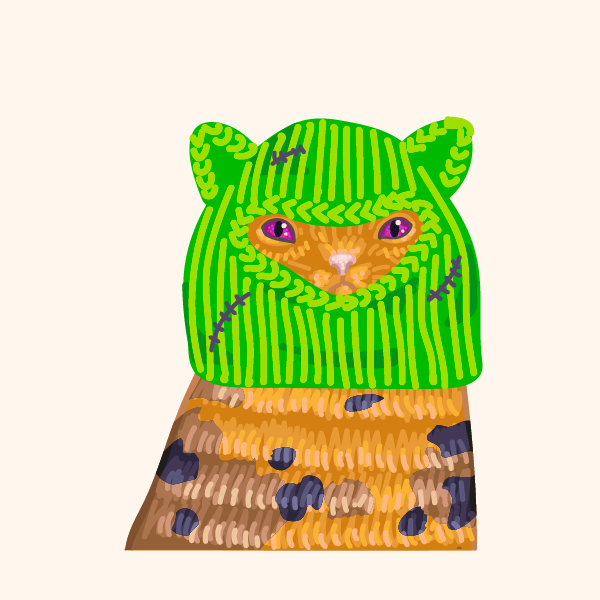 Kittens in balaclavas #16 static token preview